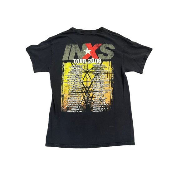 Vintage Rare 2006 INXS Band Tour Tee Shirt Small Concert - Picture 2 of 4